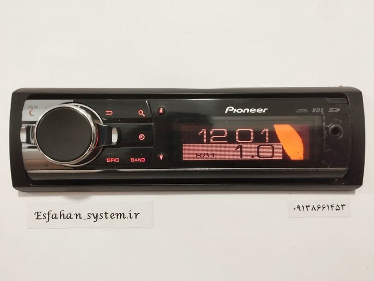 ضبط حرفه ای پایونیر مدل Pioneer DEH-7450SD شش خروجه