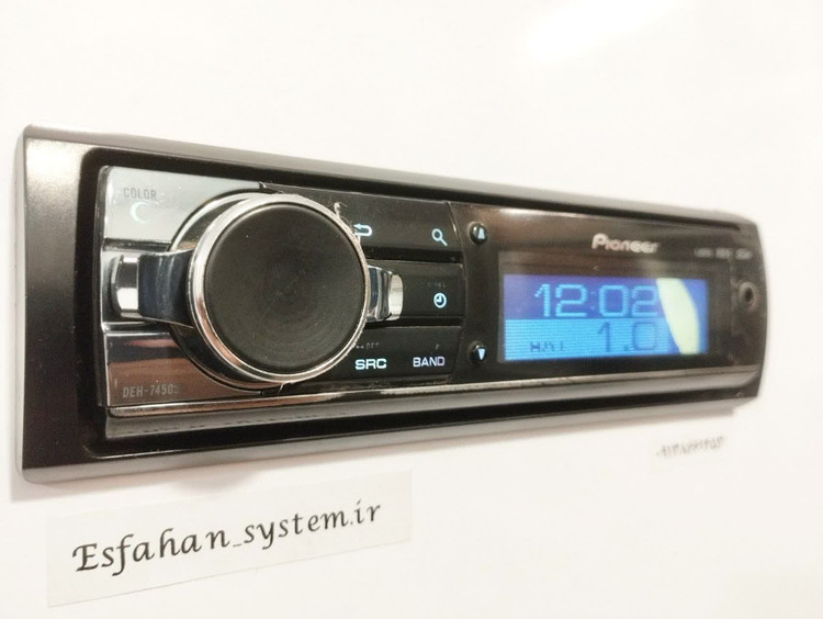 ضبط حرفه ای پایونیر مدل Pioneer DEH-7450SD شش خروجه