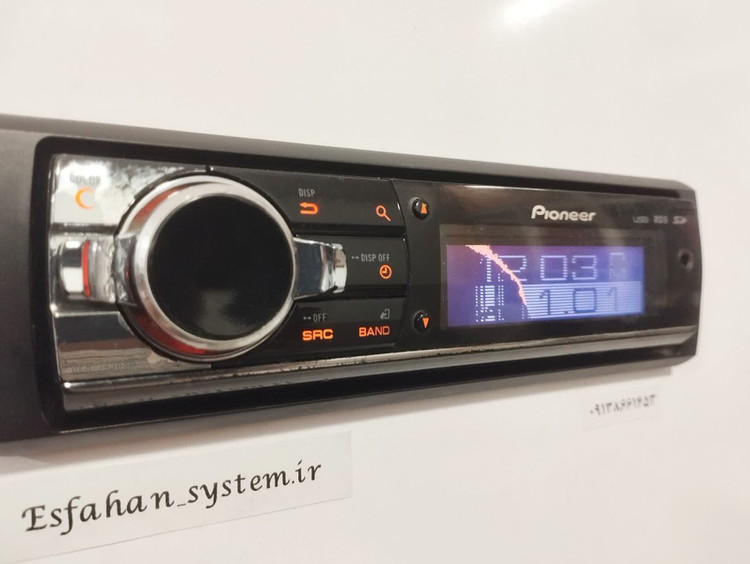 ضبط حرفه ای پایونیر مدل Pioneer DEH-7450SD شش خروجه 4.5 ولتی مولتی کالر