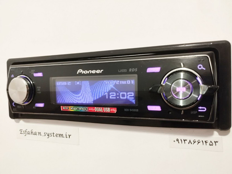 پخش پایونیر Pioneer DEH-9450UB پنل برقی شش خروجه