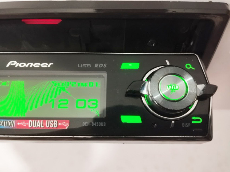 پخش پایونیر Pioneer DEH-9450UB پنل برقی شش خروجه