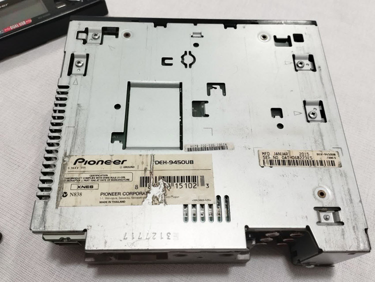 پخش پایونیر Pioneer DEH-9450UB پنل برقی شش خروجه