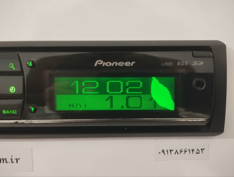 ضبط حرفه ای پایونیر مدل Pioneer DEH-7450SD شش خروجه
