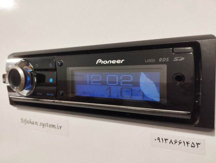 ضبط حرفه ای پایونیر مدل Pioneer DEH-7450SD شش خروجه
