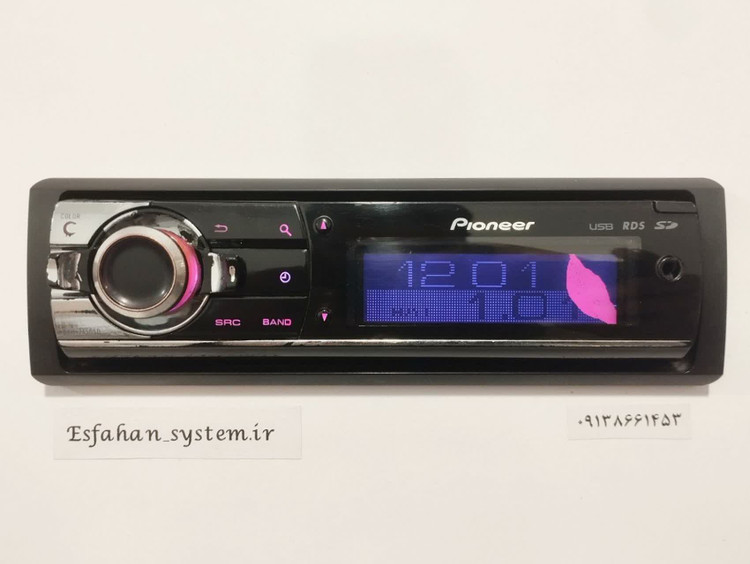 ضبط حرفه ای پایونیر مدل Pioneer DEH-7450SD شش خروجه