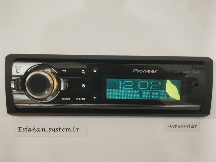 ضبط حرفه ای پایونیر مدل Pioneer DEH-7450SD شش خروجه