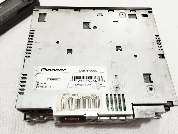ضبط حرفه ای پایونیر مدل DEH-P4150SD چهار خروجه ۴ ولتی