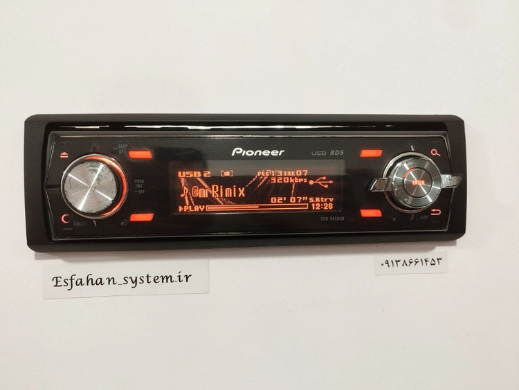 ضبط حرفه ای پایونیر Pioneer DEH-9450UB پنل برقی شش خروجه