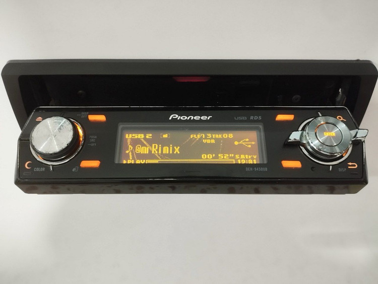 ضبط حرفه ای پایونیر Pioneer DEH-9450UB پنل برقی شش خروجه