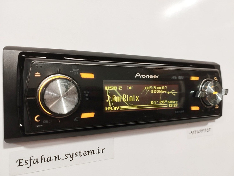 ضبط حرفه ای پایونیر Pioneer DEH-9450UB پنل برقی شش خروجه