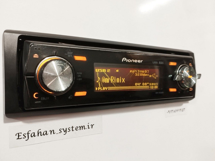 ضبط حرفه ای پایونیر Pioneer DEH-9450UB پنل برقی شش خروجه