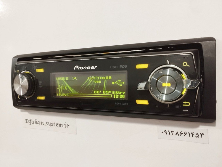 ضبط حرفه ای پایونیر Pioneer DEH-9450UB پنل برقی شش خروجه