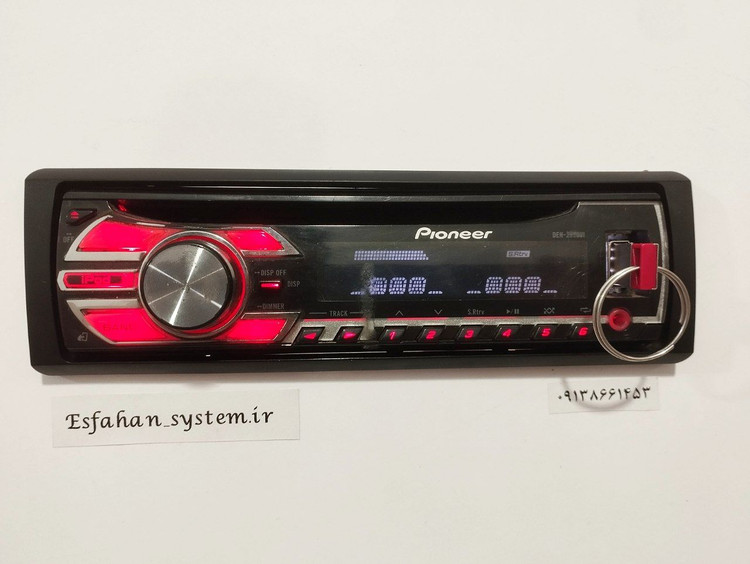ضبط بلوتوث دار پایونیر مدل DEH-X2550UB چهار خروجی امپلی فایر