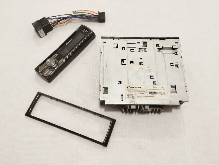 ضبط بلوتوث دار پایونیر مدل DEH-X2550UB چهار خروجی امپلی فایر