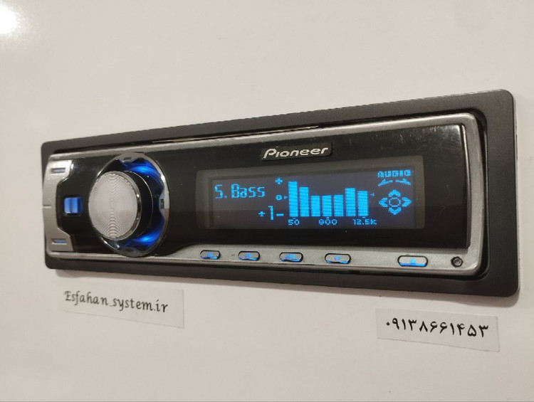 ضبط حرفه ای پایونیر مدل DEH_P7950UB شش خروجه پنل برقی