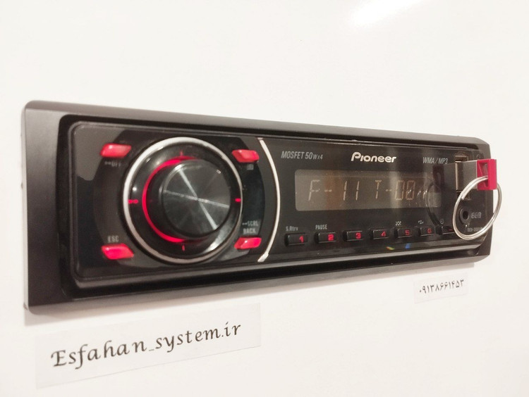 ضبط پایونیر مدل DEH-3150UB چهار خروجه