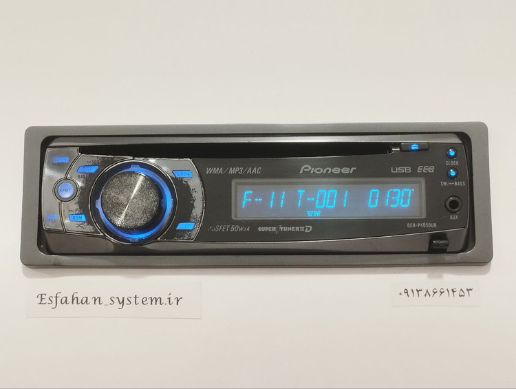 ضبط بلوتوث دار پایونیر مدل 4050UB شش خروجه 4 ولتی