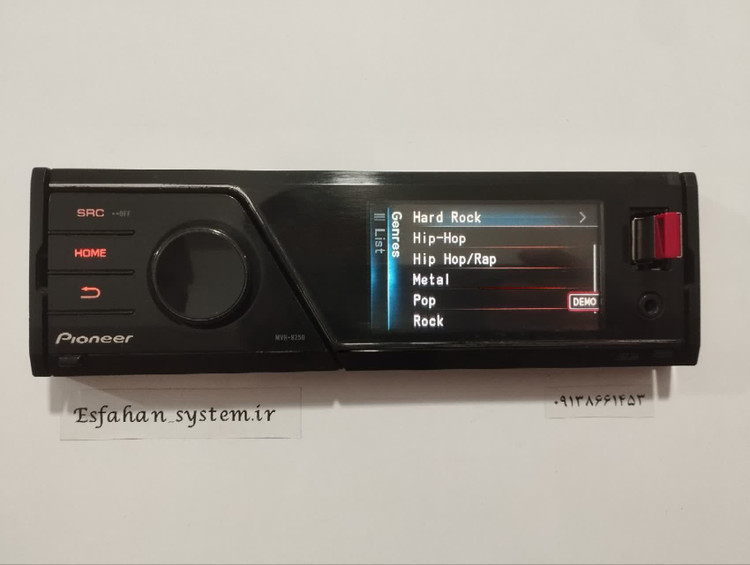ضبط شش خروجه تصویری پایونیر مدل MVH_8250 شش کانال