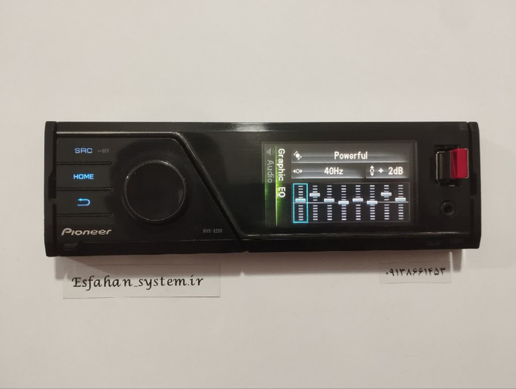 ضبط شش خروجه تصویری پایونیر مدل MVH_8250 شش کانال