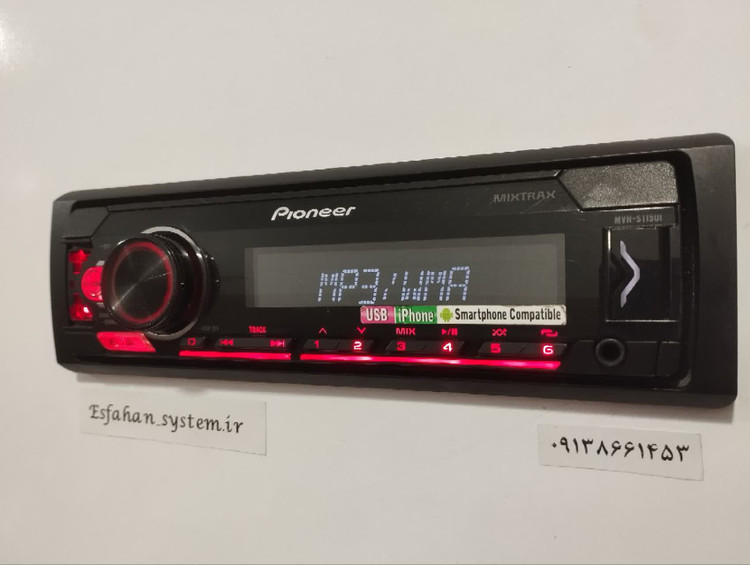 ضبط پایونیر مدل ۱۱۵ Pioneer MVH-S115UI