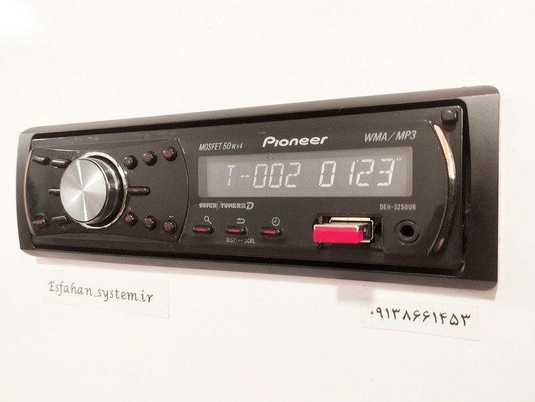 ضبط پایونیر مدل DEH-3250UB چهار خروجه
