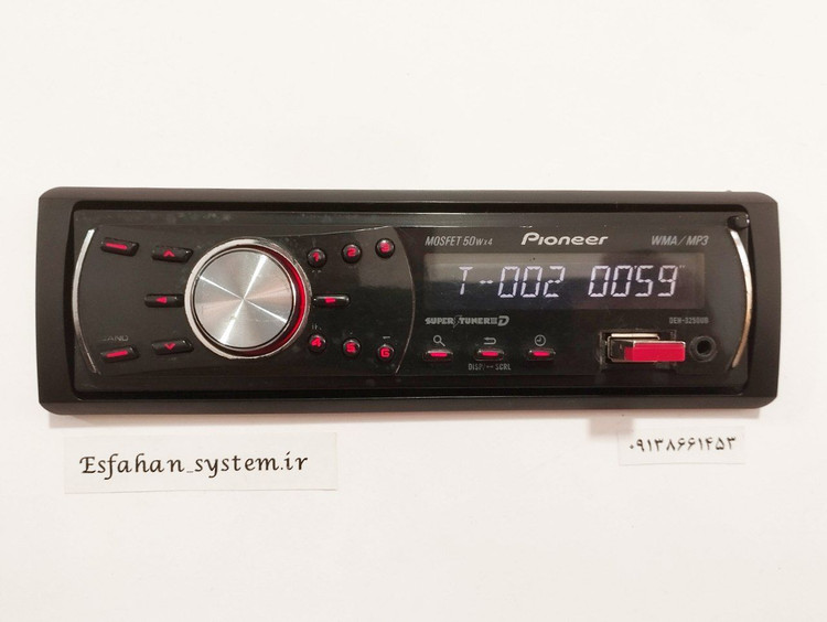 ضبط پایونیر مدل DEH-3250UB چهار خروجه