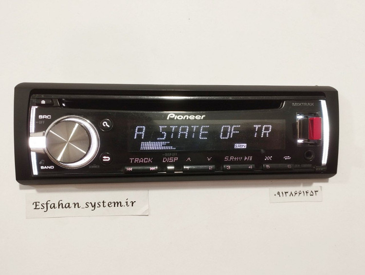 ضبط پایونیر مدل DEH-X3750UI چهارخروجه مولتی کالر