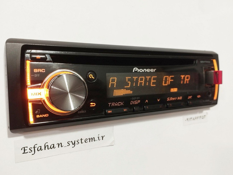 ضبط پایونیر مدل DEH-X3750UI چهارخروجه مولتی کالر
