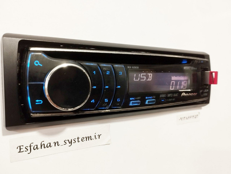 ضبط پایونیر مدل DEH-6350SD شش خروجه