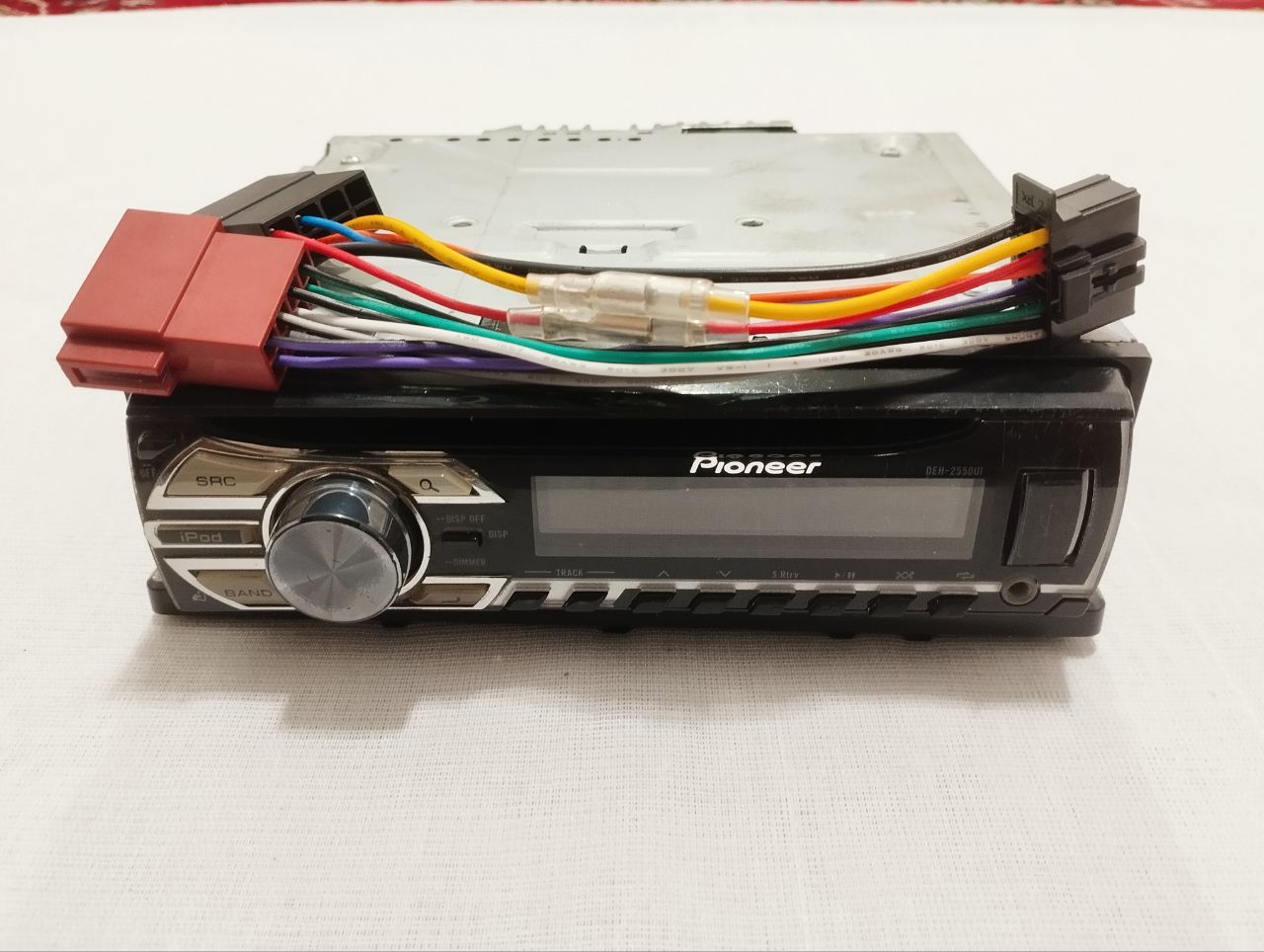 ضبط پایونیر مدل DEH-X2550UB چهار خروجی امپلی فایر