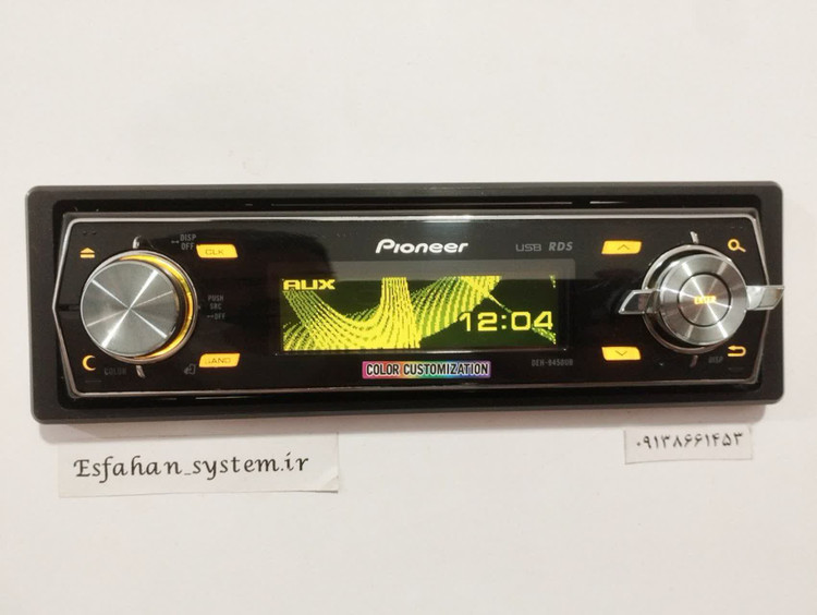 ضبط بلوتوث دار پایونیر Pioneer DEH-9450UB پنل برقی شش خروجه