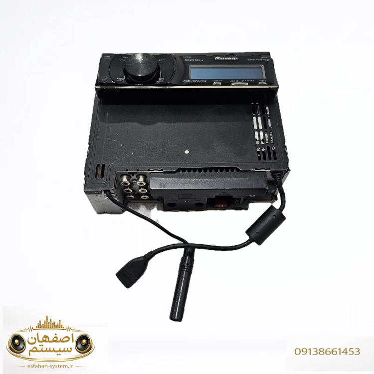 ضبط حرفه ای پایونیر مدل DEH-P7150UB پنل برقی شش خروجه