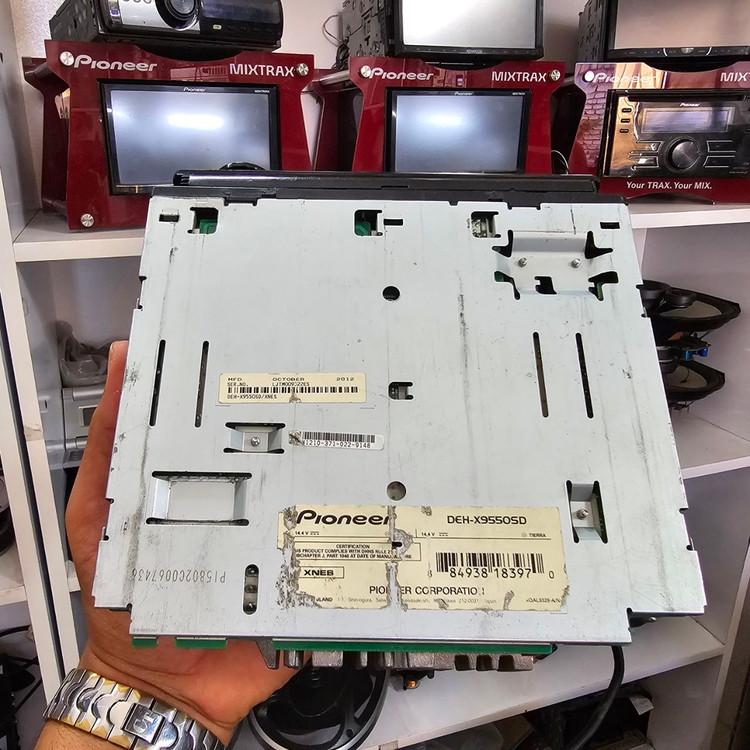 ضبط حرفه ای پایونیر 9550Sd شش خروجه مولتی کالر_ بلوتوث دار