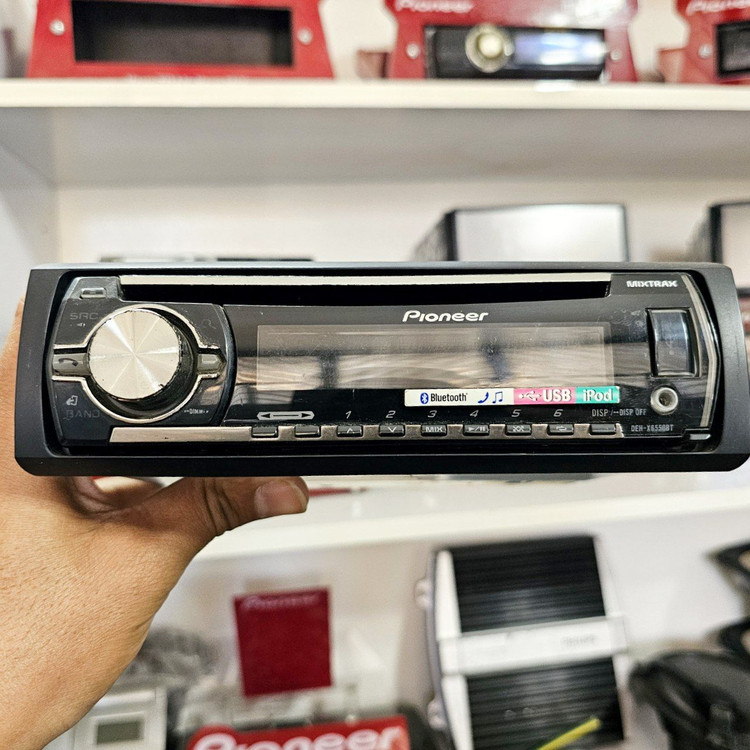 ضبط پایونیر مدل DEH-X6550BT چهارخروجه مولتی کالر