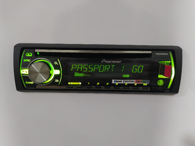 ضبط پایونیر مدل DEH-X6550BT چهارخروجه مولتی کالر