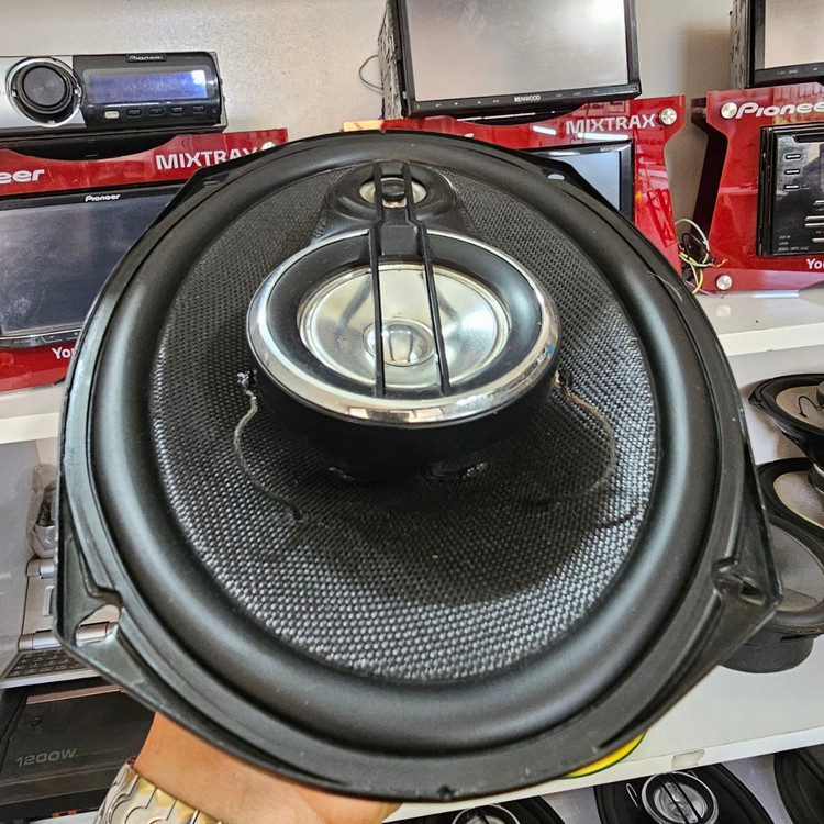 بلندگو کنوود Kenwood KFC-HQ718EX پشت مشکی به شرط اصلی