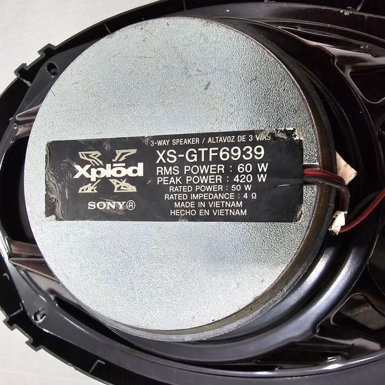 اسپیکر خودرو سونی مدل XS-GTF 6939
