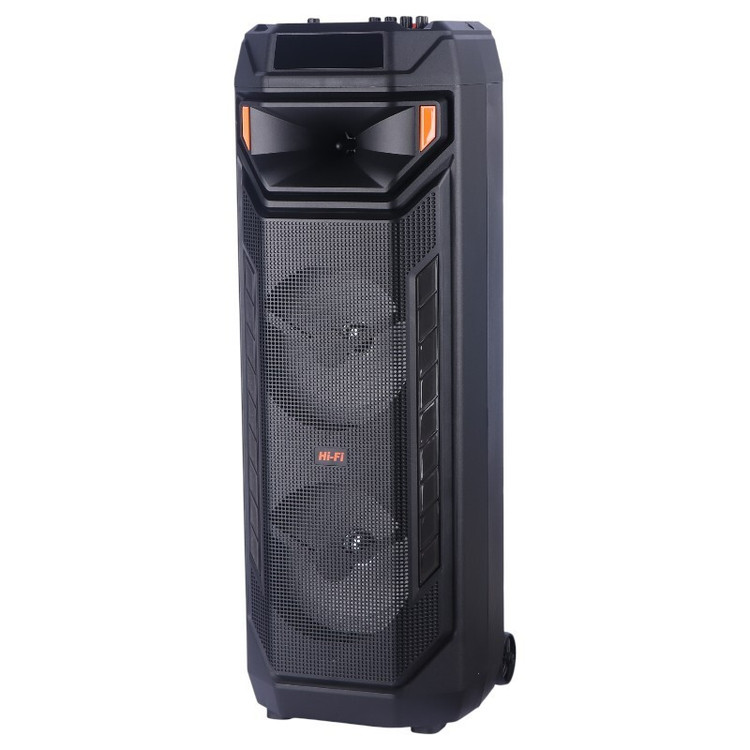 اسپیکر شارژی حرفه ای و قابل حمل بلوتوث دار و میکروفن دارhifi مدل ZQS8271