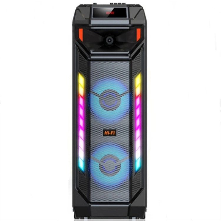 اسپیکر شارژی حرفه ای و قابل حمل بلوتوث دار و میکروفن دارhifi مدل ZQS8271