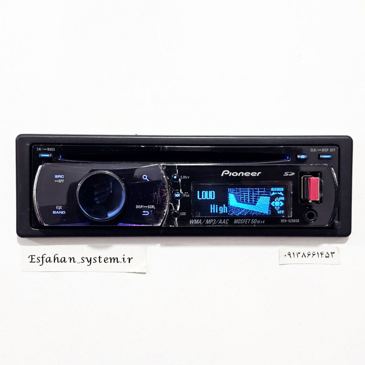 ضبط پایونیر مدل pioneer5250 شش خروجه دمو دار