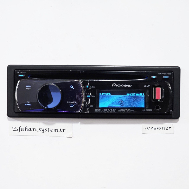 ضبط پایونیر مدل pioneer5250 شش خروجه دمو دار