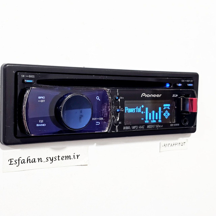 ضبط پایونیر مدل pioneer5250 شش خروجه دمو دار