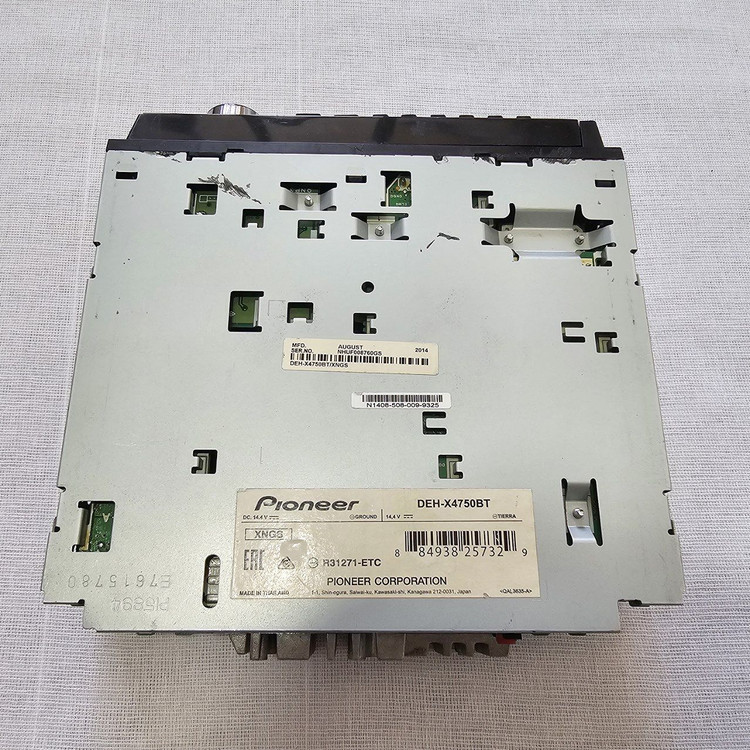 ضبط بلوتوث دار پایونیر مدل Pioneer DEH-S4750BT چهار خروجه