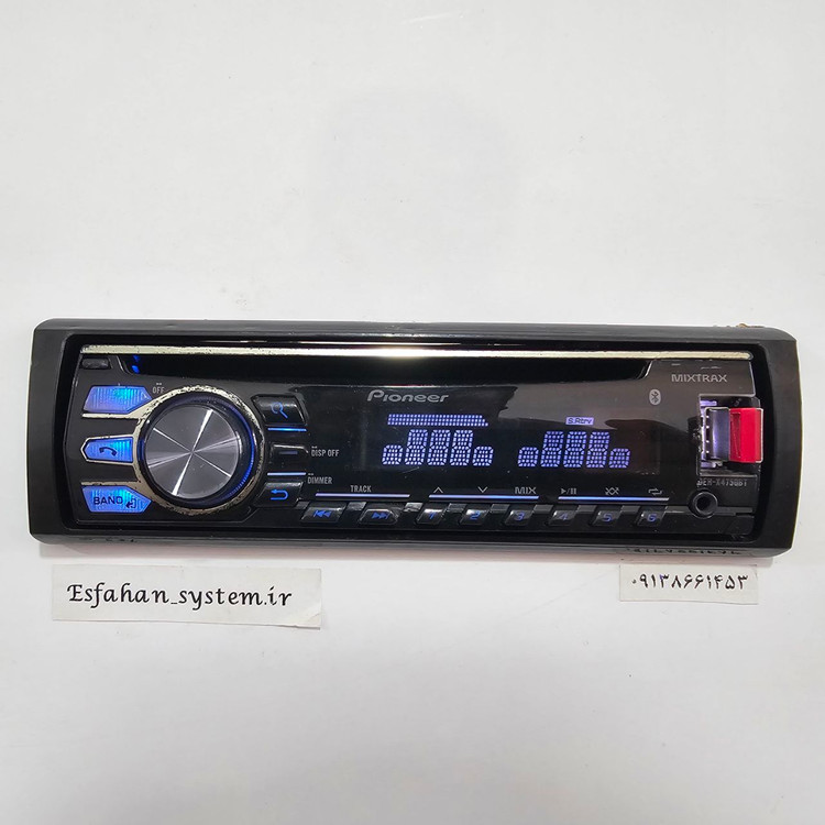 ضبط بلوتوث دار پایونیر مدل Pioneer DEH-S4750BT چهار خروجه