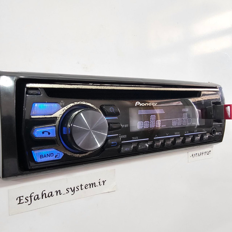 ضبط بلوتوث دار پایونیر مدل Pioneer DEH-S4750BT چهار خروجه