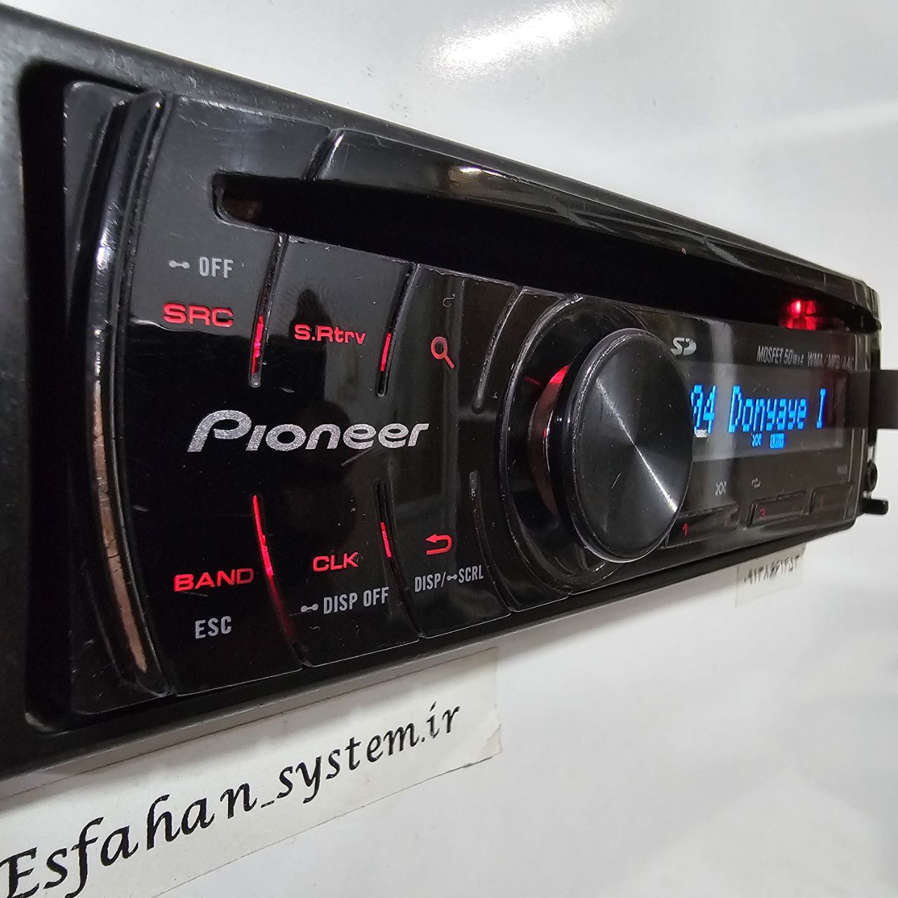 ضبط پایونیر مدل 4250sd چهارخروجه ولوم موسی ۴ ولتی