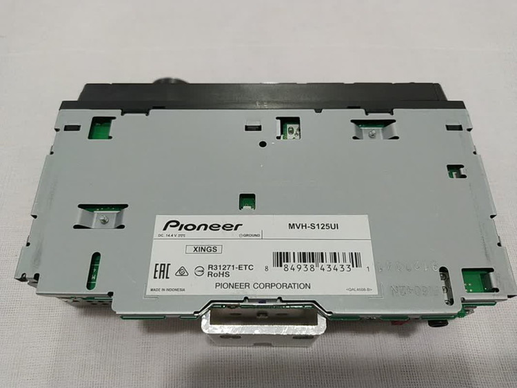 کفی ضبط پایونیر ۱۲۵ Pioneer MVH-S125UI چهارکانال