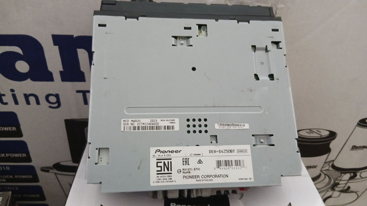 ضبط بلوتوث دار پایونیر مدل Pioneer DEH-S4250BT چهارخروجه