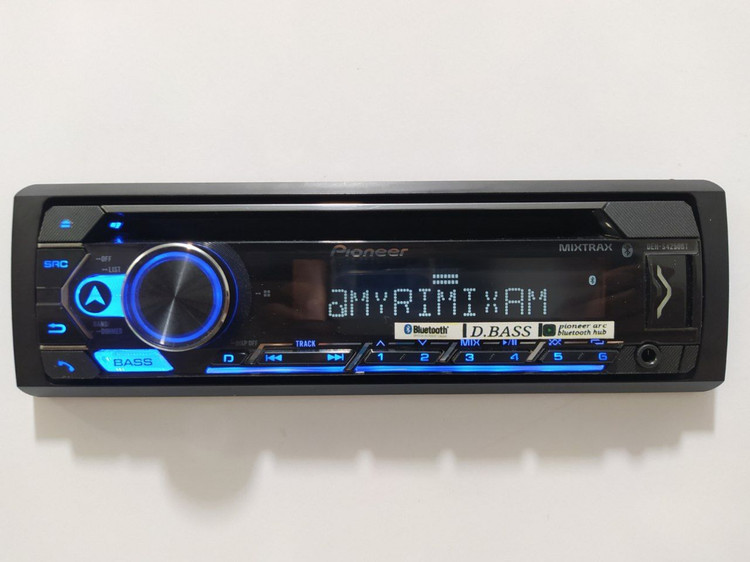 ضبط بلوتوث دار پایونیر مدل Pioneer DEH-S4250BT چهارخروجه