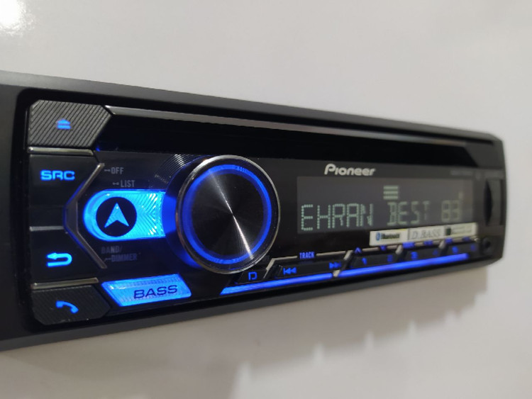 ضبط بلوتوث دار پایونیر مدل Pioneer DEH-S4250BT چهارخروجه